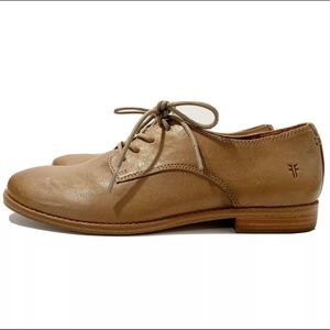 FRYE Women's Anna Leather Oxford Ash 7 M